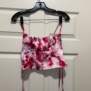 Tie-Dye Strappy Women's Top